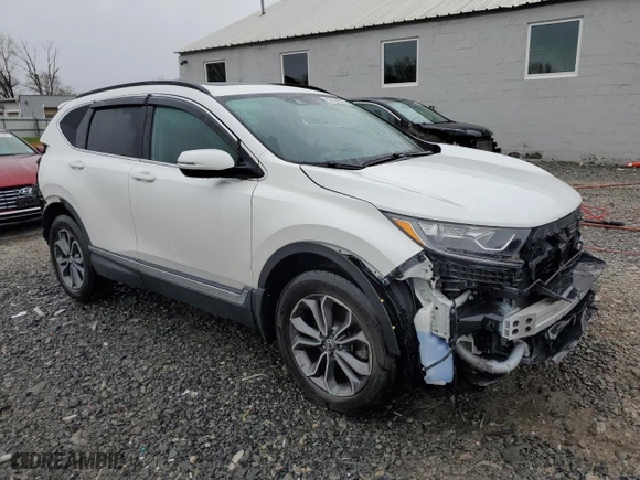 2022 Honda CR-V EX-L with VIN 5J6RW2H84NA000834, listed as a Copart auction lot 52196305 with 71,108 mi miles and Salvage Title. Bid and sale history available at carsss.com. Image 4.
