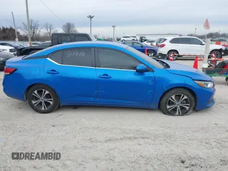 2021 Nissan Sentra SV with VIN 3N1AB8CV3MY235916, listed as a IAAI auction lot 41511614 with 73,079 mi miles and . Bid and sale history available at DreamBid. Image 13.