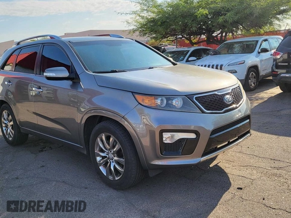 2011 Kia Sorento SX with VIN 5XYKW4A23BG164399, listed as a Copart auction lot 62526505 with 196,401 mi miles and Clean title. Bid and sale history available at DreamBid. Image 1.