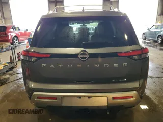 2024 Nissan Pathfinder SL z VIN 5N1DR3CD6RC272468, wystawiony jako Copart lot #58295815 z przebiegiem 5 147 mil mil oraz Szkoda całkowita • Salvage title. Historia ofert i sprzedaży dostępna na DreamBid. Obrazek 6.