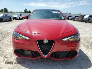 2018 Alfa Romeo Giulia Ti Sport with VIN ZARFAECN7J7589588, listed as a Copart auction lot 48062563 with 65,303 mi miles. Bid and sale history available at carsss.com. Image 5.
