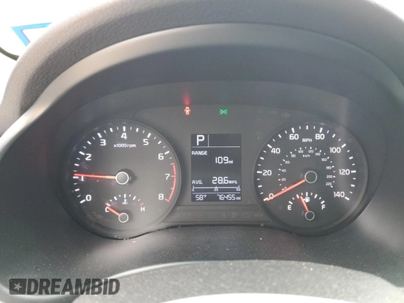 2019 Kia Rio S with VIN 3KPA24AB0KE205320, listed as a Copart auction lot 50937705 with 76,455 mi miles and Salvage Title. Bid and sale history available at carsss.com. Image 9.