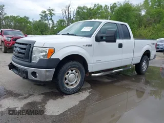 2012 Ford F-150 XL with VIN 1FTFX1ET4CKD54563, listed as a IAAI auction lot 42076205 with 136,841 mi miles and . Bid and sale history available at carsss.com. Image 2.