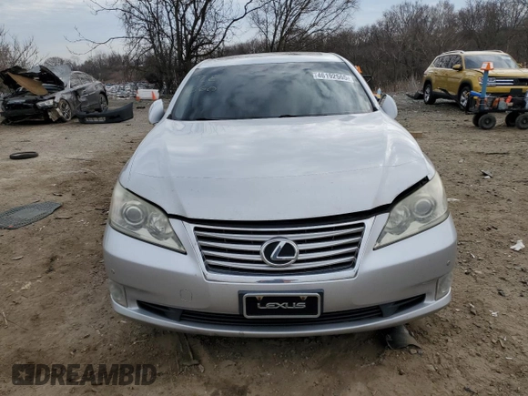 2011 Lexus ES with VIN JTHBK1EG7B2468375, listed as a Copart auction lot 46192565 with Not Provided miles and Salvage Title. Bid and sale history available at carsss.com. Image 5.