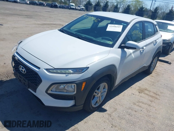 2019 Hyundai Kona SE with VIN KM8K1CAA1KU379581, listed as a IAAI auction lot 41998445 with 64,659 mi miles. Bid and sale history available at carsss.com. Image 18.