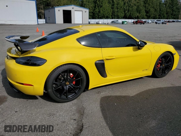 2018 Porsche 718 Cayman S z VIN WP0AB2A84JK279683, wystawiony jako Copart lot #73414284 z przebiegiem 48 619 mil mil oraz Szkoda całkowita • Salvage title. Historia ofert i sprzedaży dostępna na DreamBid. Obrazek 3.