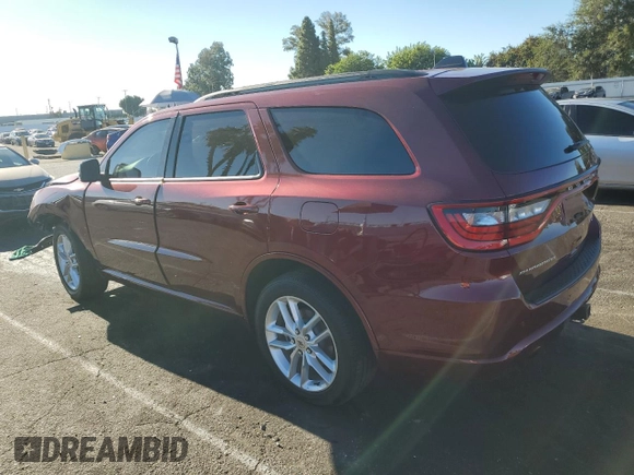 2023 Dodge Durango GT Premium with VIN 1C4RDHDG3PC551923, listed as a Copart auction lot 68006334 with 18,693 mi miles and Salvage title. Bid and sale history available at DreamBid. Image 2.