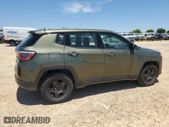 2019 Jeep Compass Sport с VIN 3C4NJCAB6KT623794, выставлен на аукционе Copart как лот 56311245 с пробегом 144 430 миль миль и Чистый • Clean title. История ставок и продаж доступна на DreamBid. Изображение 3.