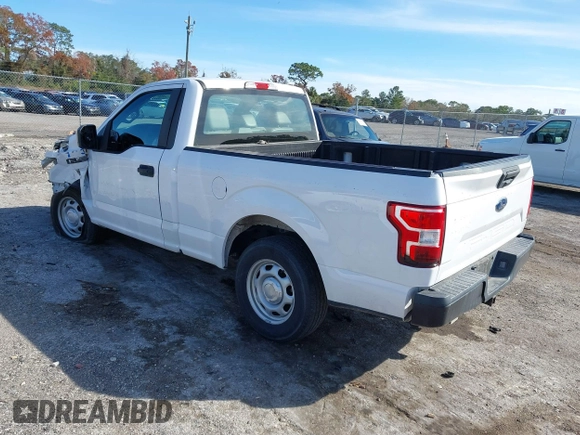 2019 Ford F-150 XL z VIN 1FTMF1CB5KKE51502, wystawiony jako IAAI lot #41364421 z przebiegiem 38 814 mil mil oraz . Historia ofert i sprzedaży dostępna na DreamBid. Obrazek 3.