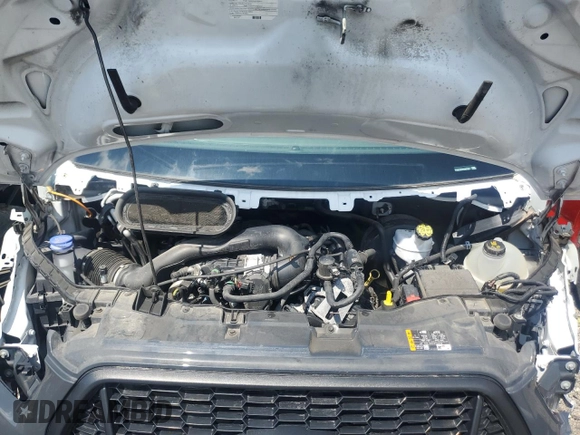 2023 Ford Transit Cargo with VIN 1FTBR1X87PKB07660, listed as a Copart auction lot 63852975 with 37,357 mi miles and Salvage title. Bid and sale history available at DreamBid. Image 11.