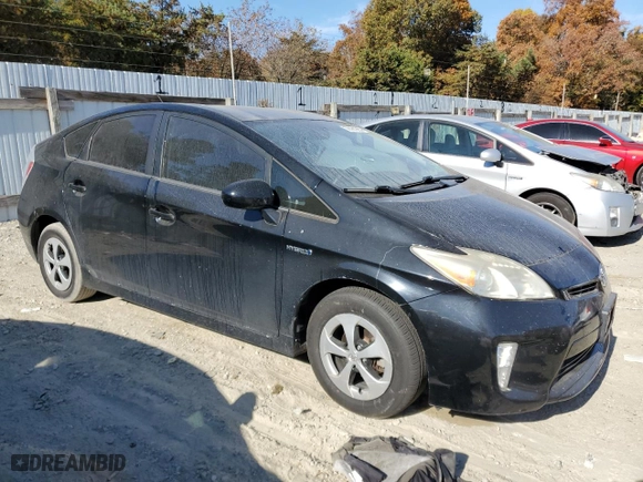2012 Toyota Prius One with VIN JTDKN3DU7C1532398, listed as a Copart auction lot 78161294 with 117,121 mi miles and Clean Title. Bid and sale history available at carsss.com. Image 4.