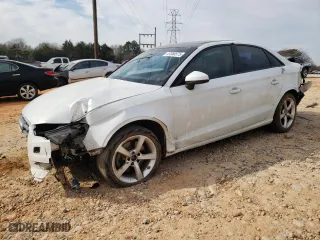 2015 Audi A3 2.0T Premium with VIN WAUBFGFF6F1002007, listed as a Copart auction lot 47058575 with 102,867 mi miles and Salvage Title. Bid and sale history available at carsss.com. Image 1.