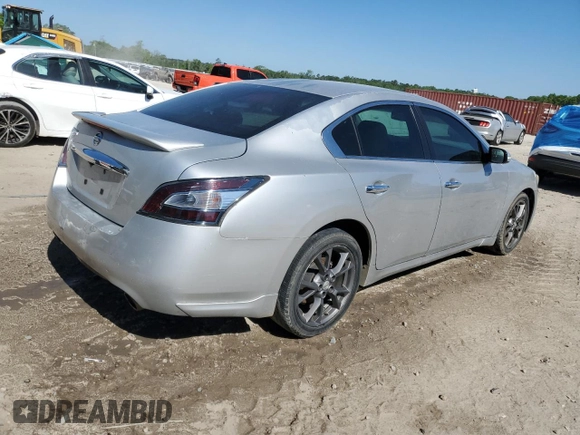2012 Nissan Maxima S z VIN 1N4AA5AP8CC800290, wystawiony jako Copart lot #53036195 z przebiegiem 216 905 mil mil oraz Szkoda całkowita • Salvage title. Historia ofert i sprzedaży dostępna na DreamBid. Obrazek 3.