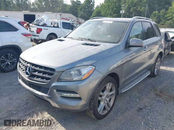 2015 Mercedes-Benz M 350 with VIN 4JGDA5JB2FA483386, listed as a IAAI auction lot 42597674 with 202,833 mi miles and . Bid and sale history available at DreamBid. Image 2.