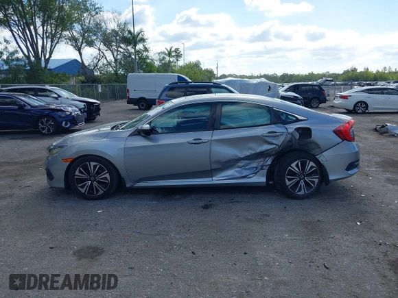 2017 Honda Civic EX-T with VIN 19XFC1F39HE001756, listed as a IAAI auction lot 42030331 with 44,056 mi miles. Bid and sale history available at carsss.com. Image 14.