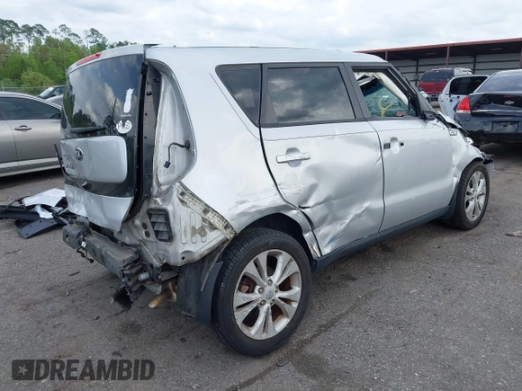 2016 Kia Soul ! with VIN KNDJX3A55G7855676, listed as a IAAI auction lot 41930250 with 97,168 mi miles. Bid and sale history available at carsss.com. Image 4.
