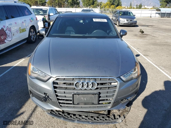 2015 Audi A3 2.0T Premium with VIN WAUBFGFF2F1126288, listed as a Copart auction lot 87724655 with 66,870 mi miles and Salvage Title. Bid and sale history available at carsss.com. Image 5.