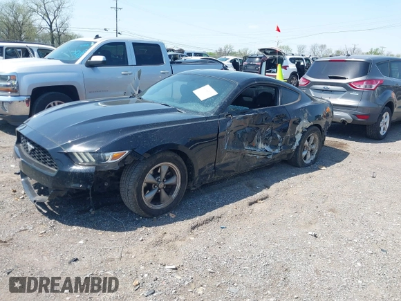 2017 Ford Mustang V6 with VIN 1FA6P8AM8H5342693, listed as a IAAI auction lot 41985156 with 110,733 mi miles and . Bid and sale history available at carsss.com. Image 18.