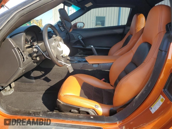2008 Chevrolet Corvette with VIN 1G1YY36W085133423, listed as a Copart auction lot 76005474 with 86,494 mi miles and Salvage Title. Bid and sale history available at carsss.com. Image 7.