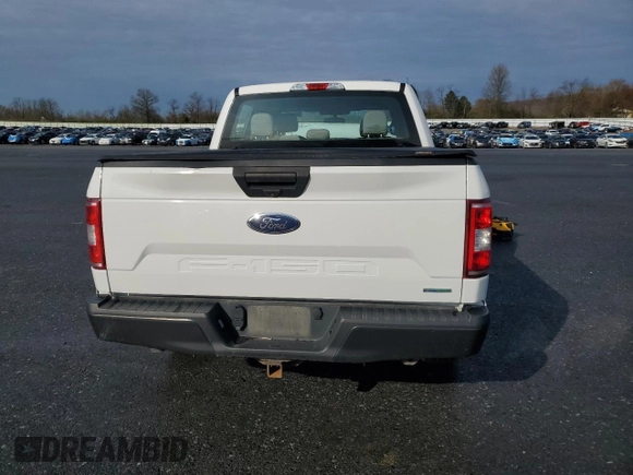 2019 Ford F-150 XL with VIN 1FTEW1EP1KFA67786, listed as a Copart auction lot 53103915 with 126,108 mi miles and Salvage Title. Bid and sale history available at carsss.com. Image 6.