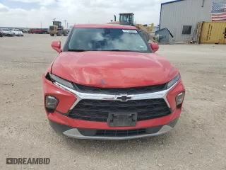 2023 Chevrolet Blazer LT with VIN 3GNKBCR45PS119036, listed as a Copart auction lot 49793635 with 25,230 mi miles and Salvage Title. Bid and sale history available at carsss.com. Image 5.