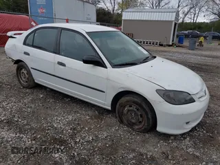2004 Honda Civic VP with VIN 2HGES16334H611425, listed as a IAAI auction lot 41909272 with 196,304 mi miles. Bid and sale history available at carsss.com. Image 1.