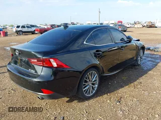 2014 Lexus IS 250 with VIN JTHBF1D24E5025937, listed as a IAAI auction lot 41902832 with 132,290 mi miles and . Bid and sale history available at DreamBid. Image 4.