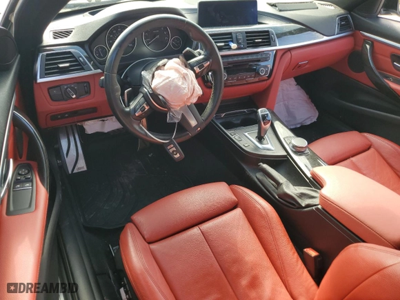 2020 BMW 4 Series 430i with VIN WBA4W3C03LFH55934, listed as a Copart auction lot 67247393 with 68,424 mi miles and Non Repairable. Bid and sale history available at carsss.com. Image 8.