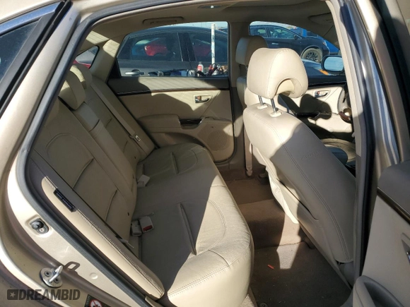 2011 Hyundai Azera Limited with VIN KMHFC4DF6BA537164, listed as a Copart auction lot 43716655 with 120,505 mi miles and Salvage Title. Bid and sale history available at carsss.com. Image 10.