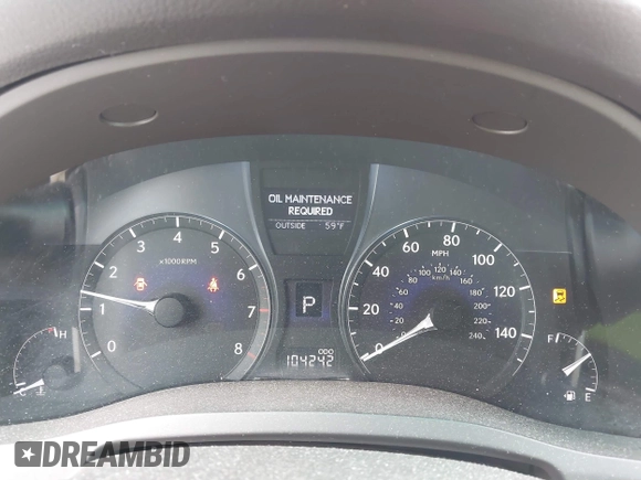 2011 Lexus RX 350 with VIN 2T2ZK1BA0BC063830, listed as a IAAI auction lot 41921869 with 104,242 mi miles and . Bid and sale history available at carsss.com. Image 7.
