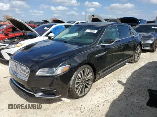 2019 Lincoln Continental Select with VIN 1LN6L9SK3K5607242, listed as a Copart auction lot 77902174 with 63,235 mi miles and Salvage Title. Bid and sale history available at carsss.com. Image 1.