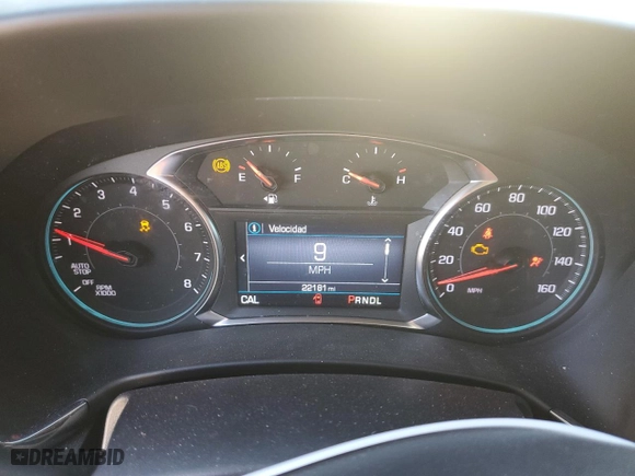2024 Chevrolet Equinox RS with VIN 3GNAXMEGXRS140437, listed as a Copart auction lot 48734325 with 22,181 mi miles and Non Repairable. Bid and sale history available at carsss.com. Image 9.