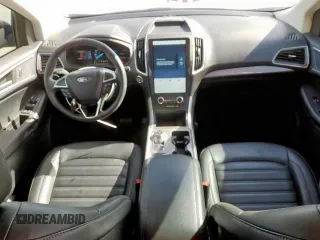 2024 Ford Edge SEL with VIN 2FMPK4J94RBA17047, listed as a Copart auction lot 49618415 with 21,047 mi miles and Salvage Title. Bid and sale history available at carsss.com. Image 8.