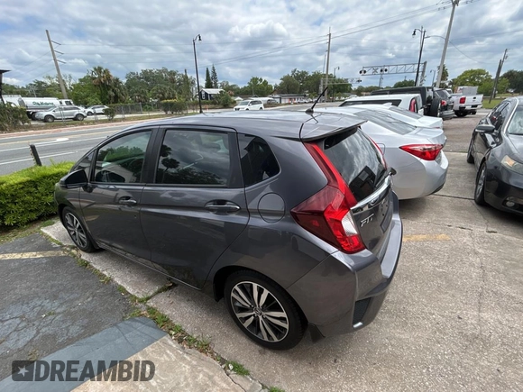 2015 Honda Fit EX-L with VIN 3HGGK5H87FM739082, listed as a Copart auction lot 52821515 with 89,278 mi miles and Clean Title. Bid and sale history available at carsss.com. Image 3.