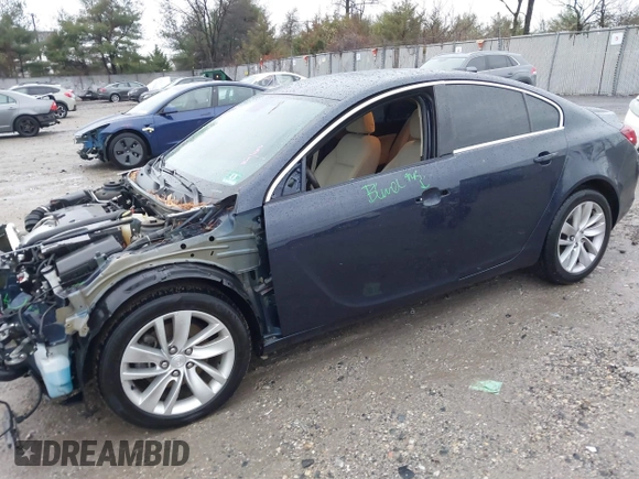 2016 Buick Regal with VIN 2G4GK5EX1G9195453, listed as a IAAI auction lot 41066680 with 93,294 mi miles. Bid and sale history available at carsss.com. Image 19.
