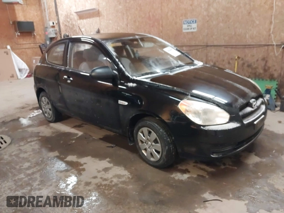 2009 Hyundai Accent Auto GS with VIN KMHCM36C29U107072, listed as a IAAI auction lot 41564597 with 138,526 mi miles and . Bid and sale history available at DreamBid. Image 1.