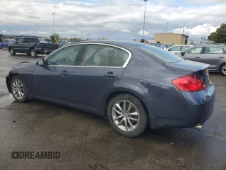 2007 Infiniti G35 Journey with VIN JNKBV61E37M724595, listed as a Copart auction lot 75859344 with 69,052 mi miles and Salvage Title. Bid and sale history available at DreamBid. Image 2.