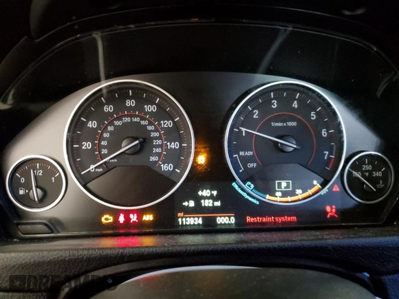 2015 BMW 4 Series 428i with VIN WBA3N3C5XFK233739, listed as a Copart auction lot 44397645 with 113,934 mi miles and Clean Title. Bid and sale history available at DreamBid. Image 9.