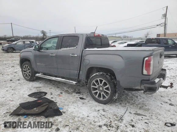 2021 GMC Canyon 4WD Denali with VIN 1GTG6EEN0M1194026, listed as a Copart auction lot 41902315 with 45,710 mi miles and Salvage Title. Bid and sale history available at carsss.com. Image 2.