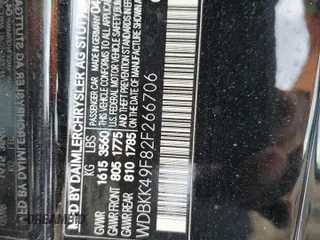 2002 Mercedes-Benz SLK-Class 2.3L Kompressor with VIN WDBKK49F82F266706, listed as a Copart auction lot 43707845 with 53,334 mi miles and Salvage Title. Bid and sale history available at carsss.com. Image 13.