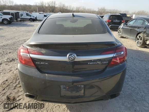 2015 Buick Regal GS with VIN 2G4GT5GX2F9282948, listed as a Copart auction lot 49535625 with 121,936 mi miles and Clean Title. Bid and sale history available at DreamBid. Image 6.