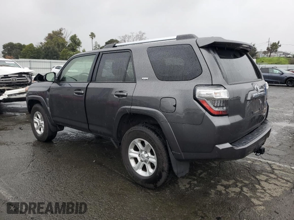 2023 Toyota 4Runner SR5 with VIN JTEMU5JR4P6100122, listed as a Copart auction lot 44984915 with 23,588 mi miles and Salvage title. Bid and sale history available at DreamBid. Image 2.