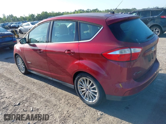 2013 Ford C-Max SEL with VIN 1FADP5BU4DL544263, listed as a IAAI auction lot 42167477 with 91,713 mi miles. Bid and sale history available at carsss.com. Image 3.