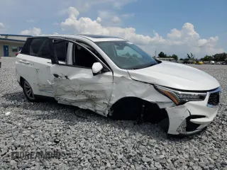 2021 Acura RDX Technology with VIN 5J8TC2H55ML025126, listed as a Copart auction lot 55980445 with 37,020 mi miles and Non repairable. Bid and sale history available at DreamBid. Image 4.