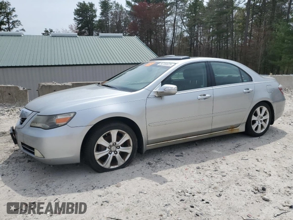 2009 Acura RL Technology with VIN JH4KB26689C001711, listed as a Copart auction lot 54769525 with 362,715 mi miles and Clean title. Bid and sale history available at DreamBid. Image 1.