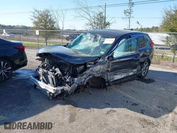 2019 Honda CR-V EX with VIN 7FARW2H52KE020972, listed as a IAAI auction lot 41790498 with 83,133 mi miles. Bid and sale history available at carsss.com. Image 17.