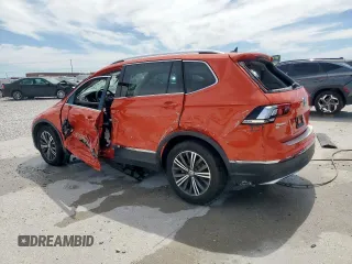 2018 Volkswagen Tiguan SEL с VIN 3VV3B7AX6JM021060, выставлен на аукционе Copart как лот 57887515 с пробегом 20 176 миль миль и На запчасти • Non repairable. История ставок и продаж доступна на DreamBid. Изображение 2.