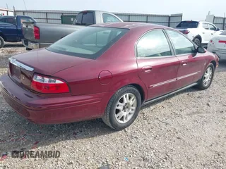 2005 Mercury Sable LS with VIN 1MEFM55S35A620072, listed as a IAAI auction lot 42760116 with 137,297 mi miles and . Bid and sale history available at DreamBid. Image 4.