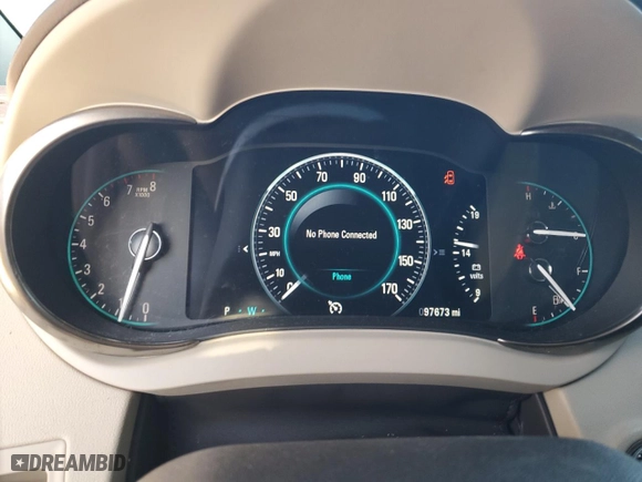2014 Buick LaCrosse Leather with VIN 1G4GB5G38EF292048, listed as a Copart auction lot 48867505 with 97,673 mi miles and Salvage Title. Bid and sale history available at carsss.com. Image 9.