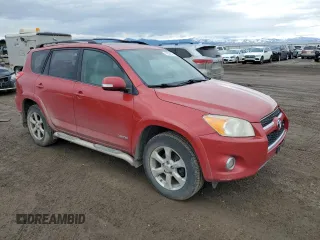 2010 Toyota RAV4 Limited with VIN JTMDK4DV6AD013127, listed as a Copart auction lot 47654335 with 191,935 mi miles and Clean title. Bid and sale history available at DreamBid. Image 4.